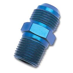 Fitting, Adapter, AN to NPT, Straight, Aluminum, Blue Anodized, -16 AN, 3/4 in. NPT, Each