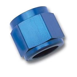 Fitting, Adapter, Tube Nut -16 AN, Aluminum, Blue, Each