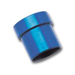 Fitting, Tube Sleeve, -3 AN, Aluminum, Blue, Set of 6