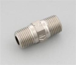 Fitting, Coupler, Union, NPT to NPT, Straight, Aluminum, EnduraShine, 1/8 in. NPT, 1/8 in. NPT, Each