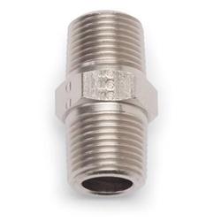 Fitting, Coupler, Union, NPT to NPT, Straight, Aluminum, EnduraShine, 3/8 in. NPT, 3/8 in. NPT, Each