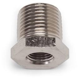 Fitting, Reducer, NPT to NPT, Straight, Aluminum, EnduraShine, 3/8 in. NPT, 1/8 in. NPT, Each