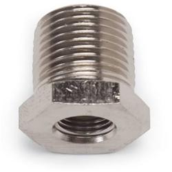 Fitting, Reducer, NPT to NPT, Straight, Aluminum, EnduraShine, 1/2 in. NPT, 1/8 in. NPT, Each