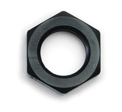 Adapter Fitting, Bulkhead Nut; Black; -08AN; .75 in.-16 Thread Size