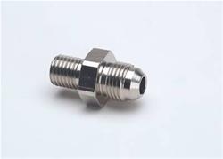Fitting, Adapter, AN to Metric Threads, Straight, Aluminum, EnduraShine, -6 AN, M12 x 1.5, Each