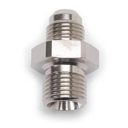 Fitting, Adapter, AN to Metric Threads, Straight, Aluminum, EnduraShine, -6 AN, M16 x 1.5, Each