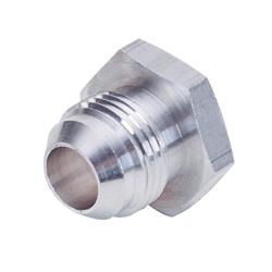 Weld-In Bungs and Fittings, Aluminum, Natural, -10 AN Male, 7/8-14 SAE Threads, Each