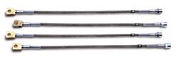 Brake Lines, Street Legal, Braided Stainless Steel, for use on Acura®, Kit