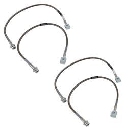 Brake Lines, Street Legal, Braided Stainless Steel, Pontiac, Kit