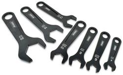 AN Wrench Kit, 7-Piece, Aluminum, Black, -4 AN through -20 AN, Kit