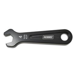 AN Wrench, 1-Piece, Aluminum, Black, -4 AN, Each