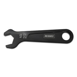 AN Wrench, 1-Piece, Aluminum, Black, -10 AN, Each