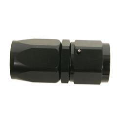 Hose End, Full Flow, Black Anodized, 8AN, Straight, Each