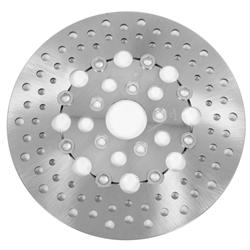 Brake Rotor, Stainless Steel, Cross-Drilled, 11.5 in. Diameter, Harley-Davidson®, Rear, Each