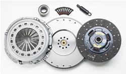 Clutch Kit, Dyna Max Organic, 10-spline, Organic Disc, Pressure Plate, Flywheel, Throwout Bearing, Ford, Kit