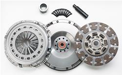 Clutch Kit, Organic, Flywheel, Steel, Throw-out Bearing, Alignment Tool, Pilot Bushing Kevlar®, Hardware, 6.0L, Ford, Kit