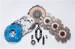 Clutch Kit, Competition Triple Disc, 1.375 in. - 10-spline, Sintered Iron Disc, Pressure Plate, Dodge, 5.9L Diesel, High Output, Kit