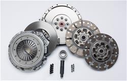 Clutch Kit, Conversion Dual Disc Clutch Kit, 1.375 in. - 10-spline, Organic/Ceramic Disc, Pressure Plate, Ford, 5.9L Diesel, 6.7L Diesel, Kit