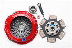 Clutch Kit, Stage 2 Drag Race, Single, 1.000 in. - 24-spline, Ceramic Disc, Pressure Plate, Subaru, 2.5L, Kit