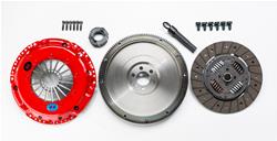 Clutch Kit, Stage 3 Daily Driver, Single, 0.880 in. - 28-spline, Organic Disc, Pressure Plate, Flywheel, Volkswagen, 1.9L Diesel, Kit