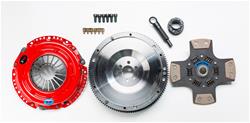 Clutch Kit, Stage 4 X-Series, Single, 0.880 in. - 23-spline, Ceramic Disc, Pressure Plate, Flywheel, Audi, 1.8L, 2.0L, Kit