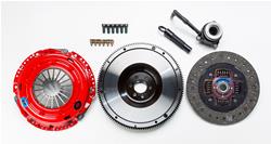 Clutch Kit, Stage 3 Daily Driver, Single, 0.940 in. - 23-spline, Organic Disc, Pressure Plate, Flywheel, Audi, Volkswagen, 2.0L, Kit