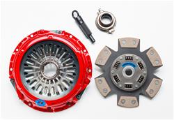 Clutch Kit, Stage 2 Drag Race, Single, 1.000 in. - 23-spline, Ceramic Disc, Pressure Plate, Mitsubishi, 2.0L, Kit