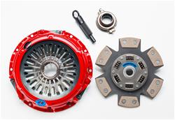 Clutch Kit, Stage 3 Drag Race, Single, 1.000 in. - 23-spline, Ceramic Disc, Pressure Plate, Mitsubishi, 2.0L, Kit