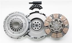 Clutch Kit, Stage 2 Daily Driver, Single, 1.375 in. - 10-spline, Ceramic Disc, Pressure Plate, Flywheel, Chevy, GMC, 6.6L Diesel, Kit