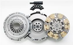 Clutch Kit, Dyna Max Ceramic, Single, 1.375 in. - 10-spline, Ceramic/Kevlar® Disc, Pressure Plate, Flywheel, Chevy, GMC, 6.6L Diesel, Kit