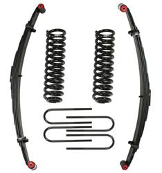 Suspension Lift, 4WD, 4.0 in. Front/3.0 in. Rear, Softride, Ford, Pickup, Kit