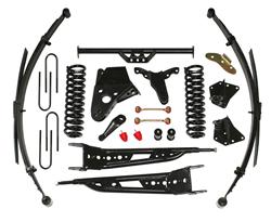 Suspension Lift, 4WD, 4.0 in. Front/Leveled Rear, Softride, Ford, Mazda, Kit