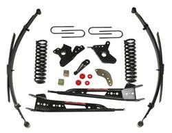 Suspension Lift, 4WD, 4.0 in. Front, 4.0 in. Rear, Softride, Ford, Pickup, Kit