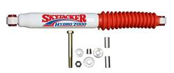 Steering Stabilizer, White, Red Boot, Single, Dodge, Pickup, Kit