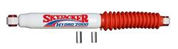 Steering Stabilizers, Heavy-Duty, Single, Stock Ride Height, White, Red Boot, Ram, Each