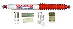 Steering Stabilizer, White, Red Boot, Single, Ford, Pickup, SUV, Kit