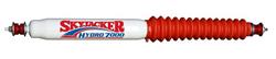 Steering Stabilizer, White, Red Boot, Each