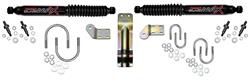 Steering Stabilizer, Black, Boot, Dual, Inline, Dodge, Kit