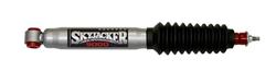 Steering Stabilizers, Heavy-Duty, Single, Stock Ride Height, Silver, Black Boot, Jeep, Each