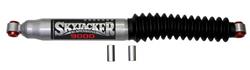 Steering Stabilizers, Heavy-Duty, Single, Stock Ride Height, Silver, Black Boot, Ram, Each