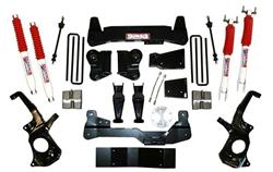Suspension Lift, Spindles, Spacers, Front 7 in., Rear 7 in., Chevy, GMC, Kit