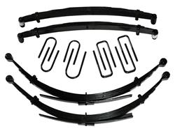 Suspension Leveling & Lift Kits, Suspension Lift Kit, Leaf Springs, Hydro Shocks, 4.00 in. Lift Front and Rear, Chevrolet, GMC, Kit