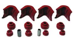 C-Bushings, Polyurethane, Red, Ford, Pickup, SUV, Kit