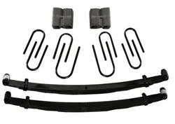 Suspension Lift, 4WD, 4.0 in. Front/2.0 in. Rear, Dodge, W100/W200/W300 Pickup, Kit