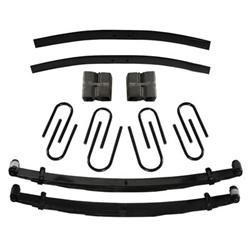 Suspension Lift, 4WD, 8.0 in. Front/Leveled Rear, Dodge, W100/W200/W300 Pickup, Kit