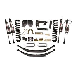 Skyjacker Suspension Lift Kit, 6 in, Front Coil Springs, Rear Leaf Springs, ADX 2.0 Adventure Shocks With Remote Reservoir, Hardware, Ford Kit