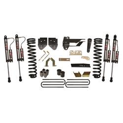 Skyjacker Suspension Lift Kit, 6 In, Front Coil Springs, Rear Leaf Blocks, ADX 2.0 Gas Charged Shocks with Remote Reservoir, Ford Kit