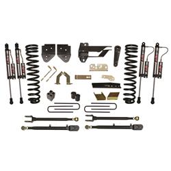 Skyjacker Suspension Lift Kit, 6 in. Front Coil Springs, Rear Leaf Blocks, ADX 2.0 Adventure Shocks With Remote Reservoir, Ford Kit