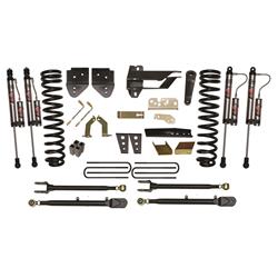 Skyjacker Suspension Lift Kit, 8.5 in, Front Coil Springs, Rear Lift Blocks , ADX 2.0 Shocks With Remote Reservoir, 4 Link Conversion Ford Kit