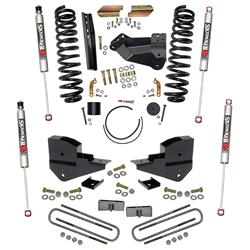 4 in. Suspension Lift Kit with Front Coils, Rear Blocks, & M95 Monotube Shocks.